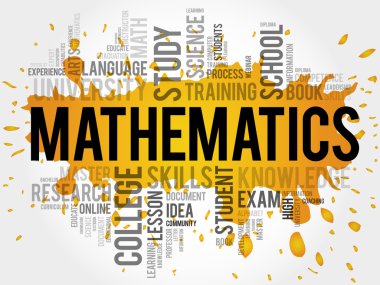 Matematik kelime bulutu