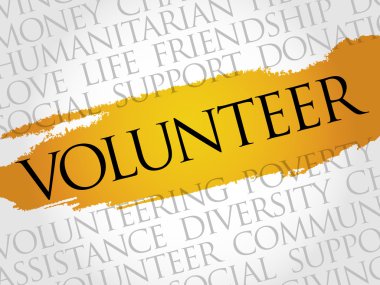 Gönüllü kelime bulutu