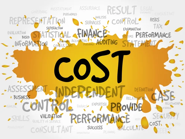 COST word cloud — Stock Photo, Image