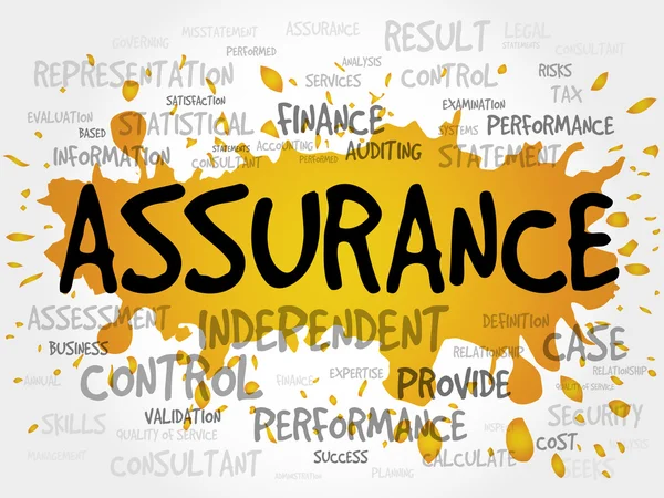 ASSURANCE word cloud — Stock Photo, Image