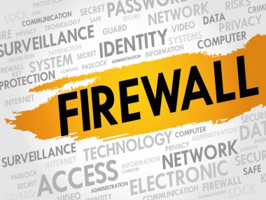 Güvenlik Duvarı kelime bulutu
