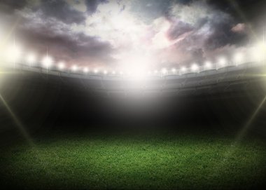 Işıklar gece Stadyumu'nda