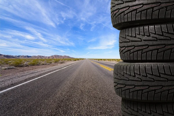 Tires objects isolated — Stock Photo, Image