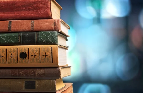 Old Books stacked — Stock Photo, Image