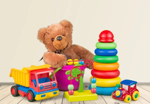 Toys collection isolated — Stock Photo, Image