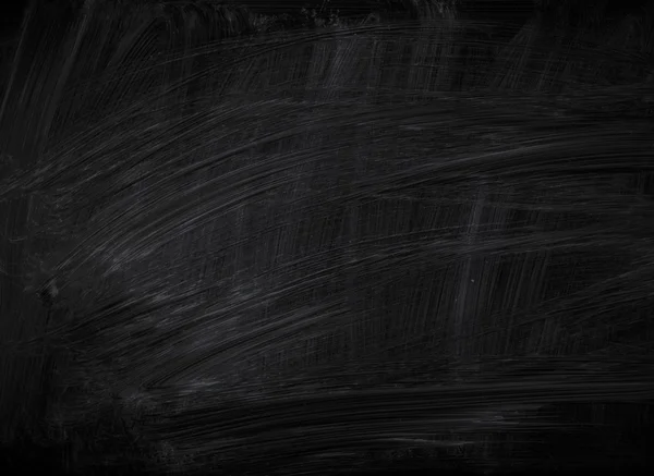 Giz esfregado no quadro negro — Fotografia de Stock