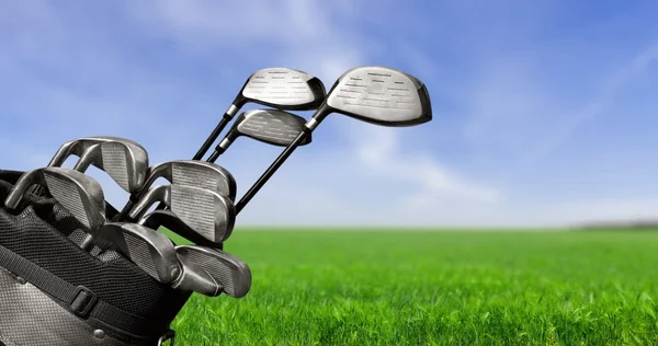 Clubs de golf pilotes — Photo