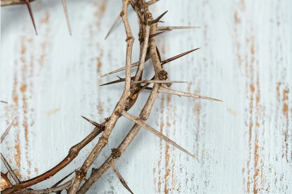 Crown of thorns on background — Stock Photo, Image