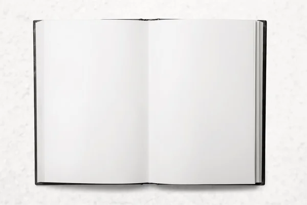 Papel dobrado em branco — Fotografia de Stock