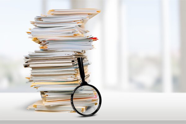 Папки с документами
 