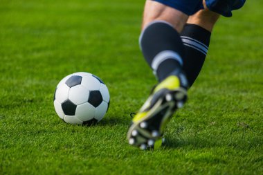 Çalışan futbolcu