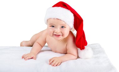 sevimli Noel Baba çocuk