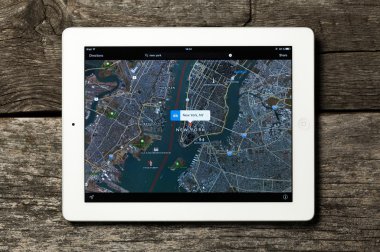  Google harita app Apple IPAD.