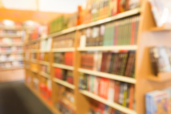 Blur  book store — Stock Photo, Image