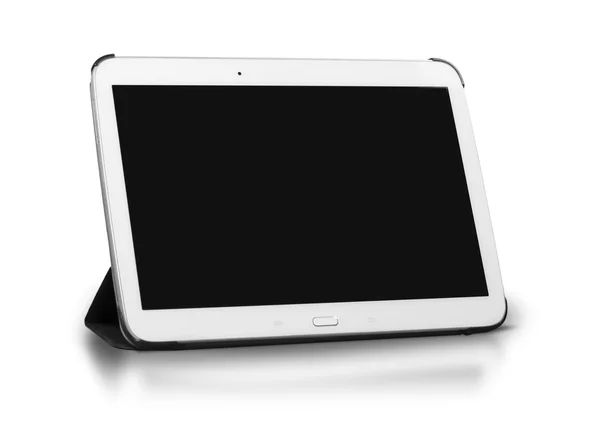 Digital tablet on white — Stock Photo, Image