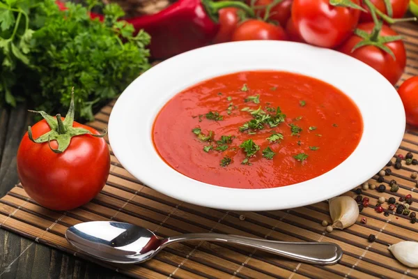 fresh tomato soup