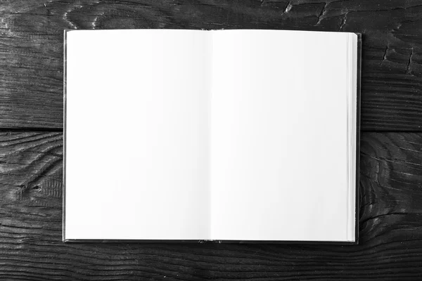Placa aberta livro didático — Fotografia de Stock