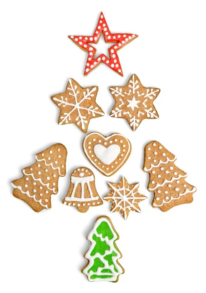 Hembakade pepparkakor — Stockfoto