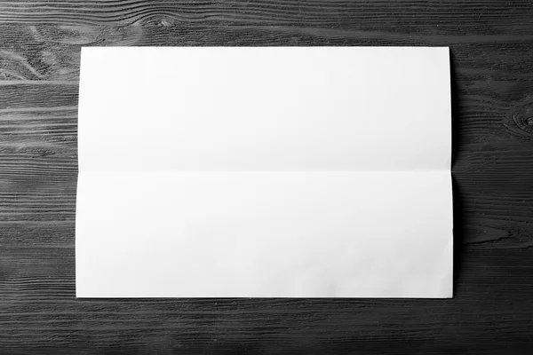 White empty paper — Stock Photo, Image