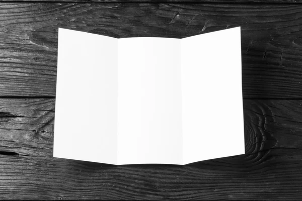 Λευκό κενό χαρτί — Φωτογραφία Αρχείου