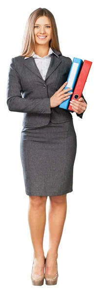 Portrait of a young  businesswoman — Stock Photo, Image