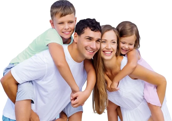 Beautiful smiling family Stock Picture