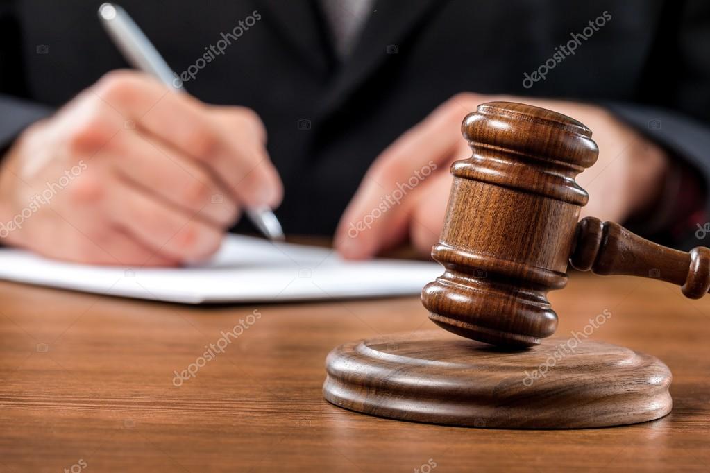 Gavel judge with lawyer working at courtroom. Stock Photo by ©billiondigital 114712380