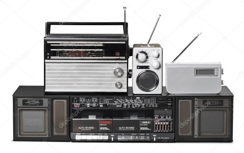 Old fashioned radios