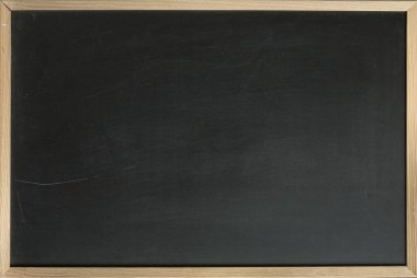 çerçeve içinde boş yazı tahtası