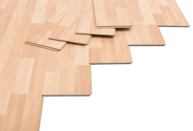 Beyaz döşeme Laminant 