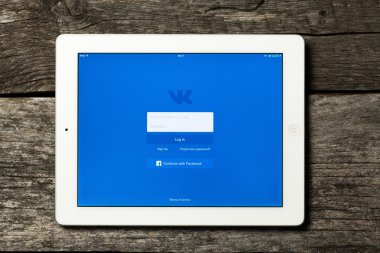  VK beyaz Apple IPAD.