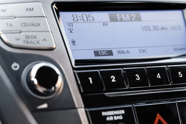 Car audio system — Stock Photo, Image