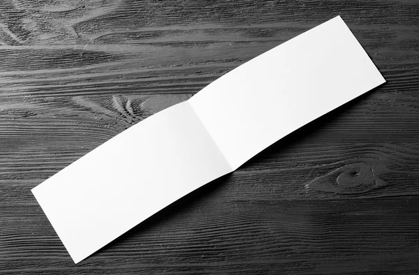 Beyaz boş kağıt — Stok fotoğraf