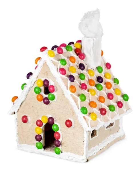 Christmas Gingerbread Cookie House — Stock Photo, Image