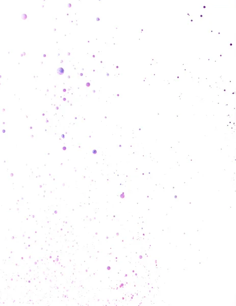 Purple Splashes on white — Stock Photo, Image