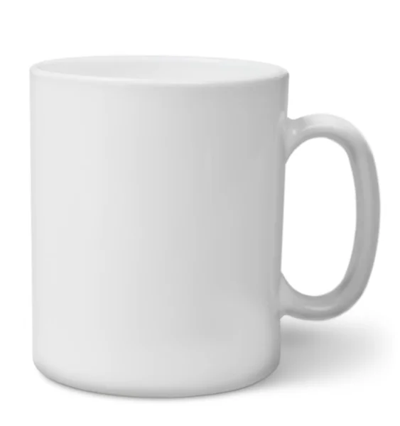 흰 세라믹 컵 — 스톡 사진