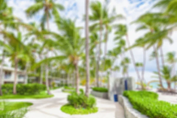 Resort blurred background — Stock Photo, Image