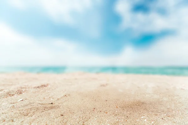 夏の砂と海 — ストック写真
