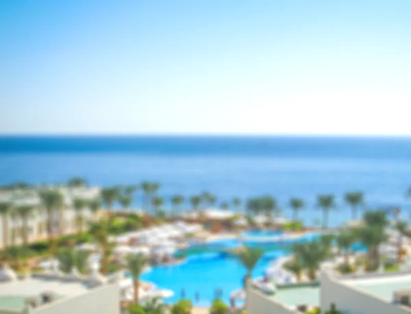 Resort blurred background — Stock Photo, Image