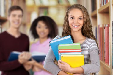 genç kadın öğrenci