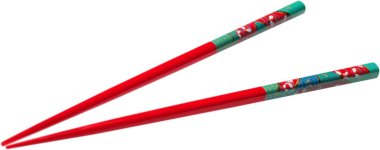 arka plan üzerinde izole chopsticks