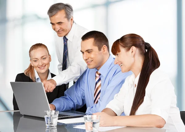 Successful business team working — Stock Photo, Image