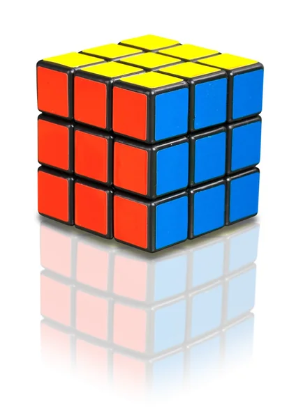 Rubik-kocka háttér. — Stock Fotó