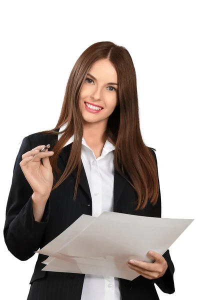 Portrait of a confident businesswoman — Stock Photo, Image