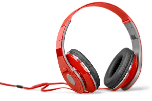 Headphones on white background — Stock Photo, Image