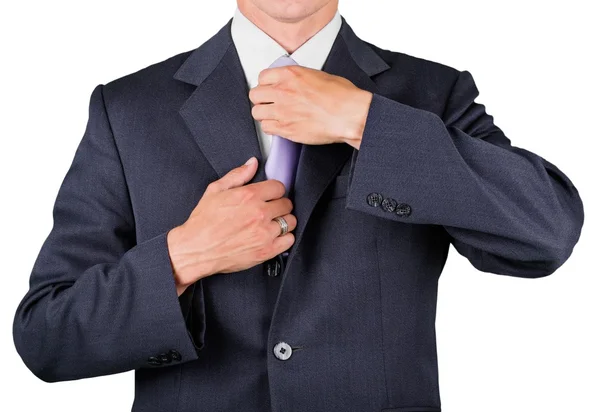 Retrato de hombre de negocios feliz — Foto de Stock