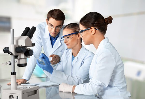  scientists working at the laboratory