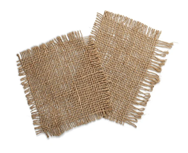 Two rustic napkins — Stock Photo, Image