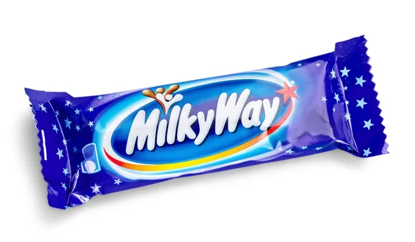 Primer plano de los dulces de la Vía Láctea — Foto de Stock