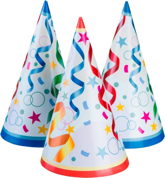 Colorful party hats — Stock Photo, Image